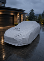 Lexus Waterproof Outdoor Car Cover - Gray