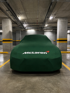 McLaren car cover green