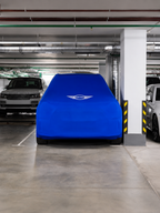 MINI indoor car cover - blue