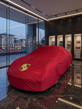 Porsche premium car cover, red