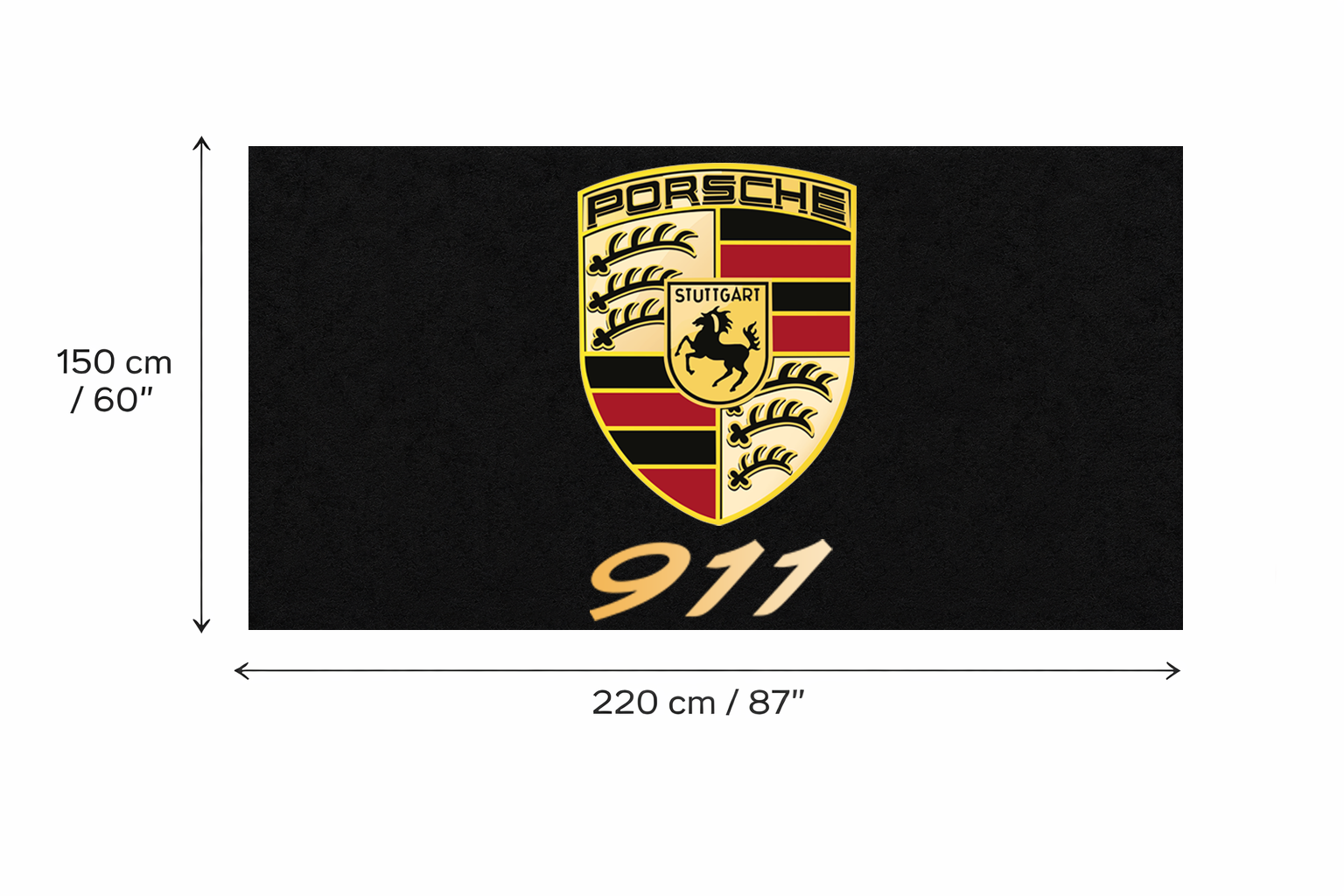 Porsche 911 Rug