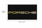 Porsche Text Rug