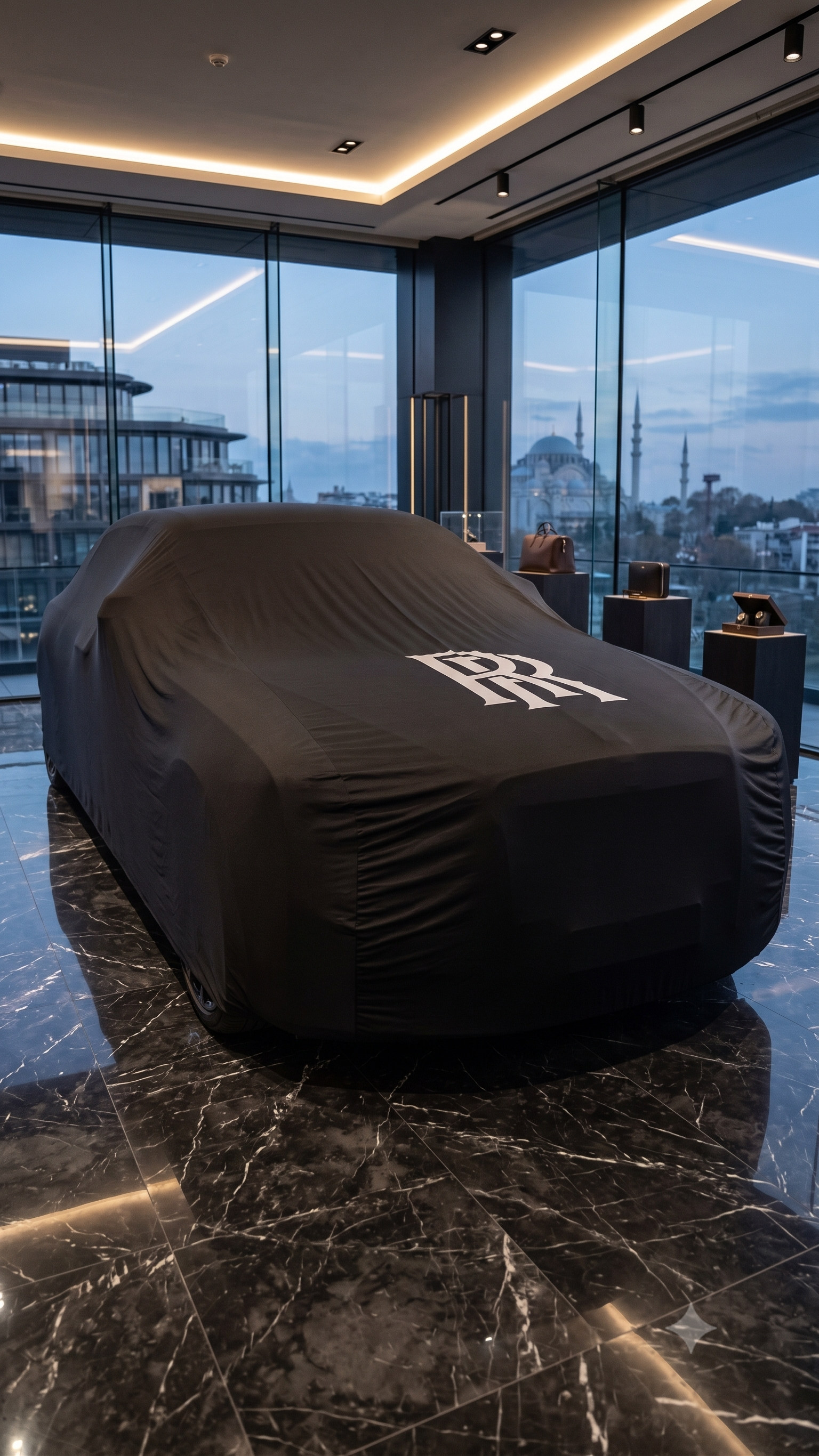 Rolls-Royce premium car cover, black