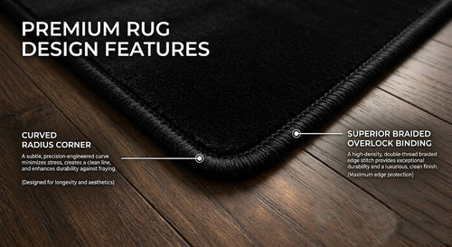 Alfa Romeo Premium Luxury Logo Rug and Display Mat Garage, Home, Office, Showroom Floor Decor, 60x87 in / 150x220 cm