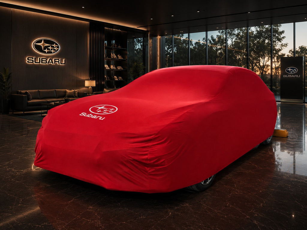 Subaru Premium Car Cover showroom
