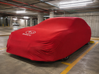 Subaru car cover gray
