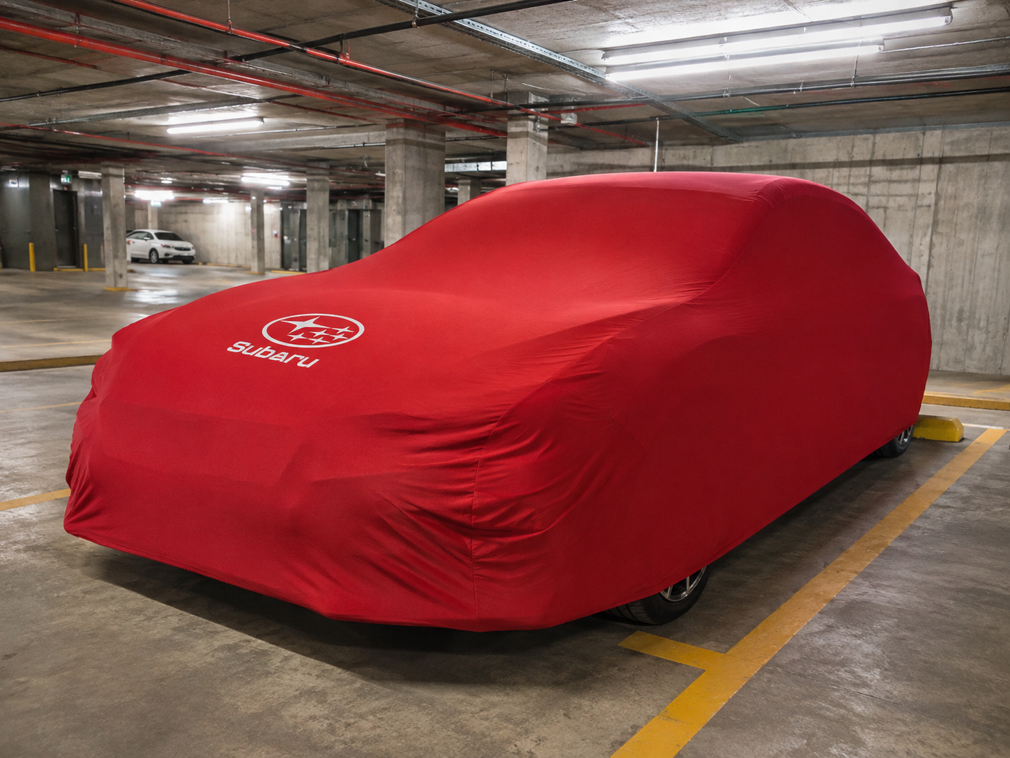 Subaru car cover gray