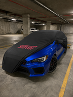 Subaru STI car cover black
