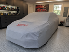 Subaru STI car cover gray