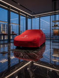 Tesla premium car cover, red