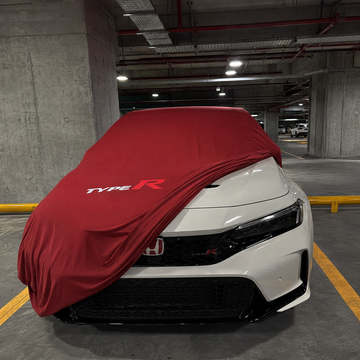 Type R car cover red