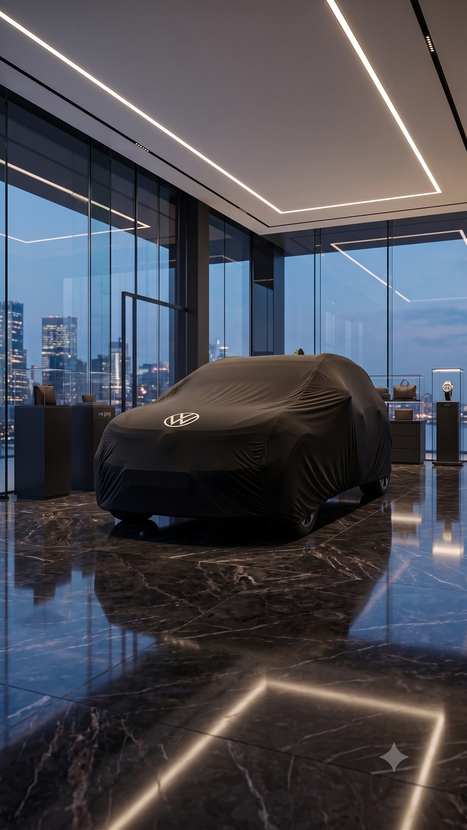Volkswagen premium car cover, black